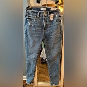 NWT Loft High Waist Skinny Ankle Jeans